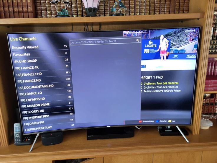 Customer viewing setup shared with Gold IPTV by Sophie R.